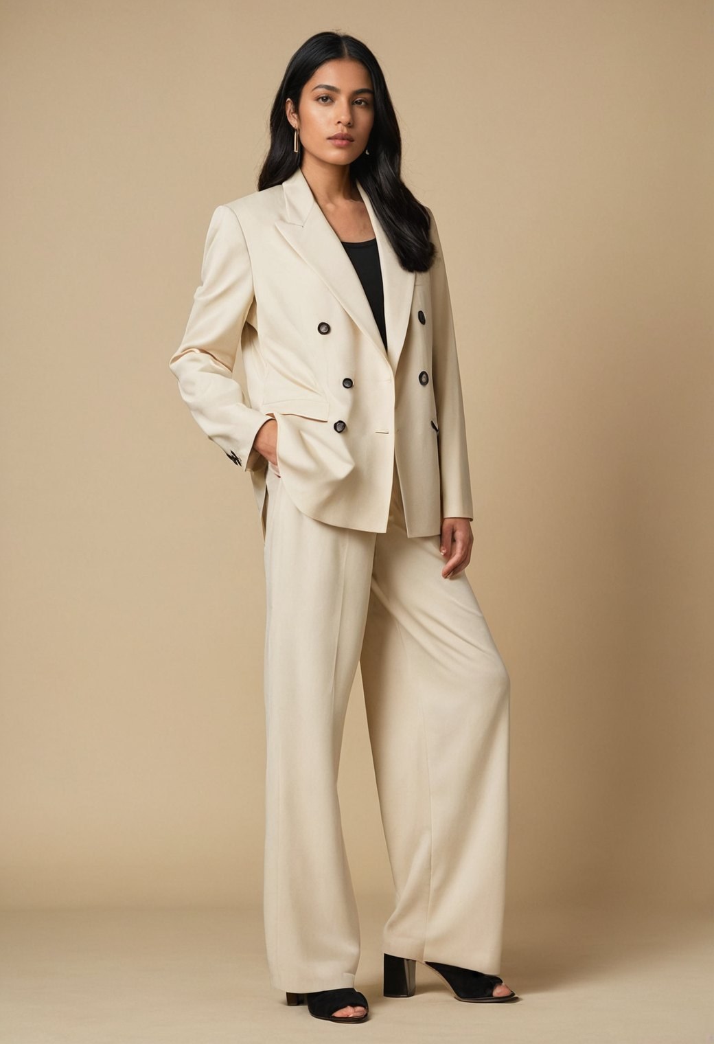 Kruvaze Blazer Ceket